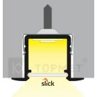 StrongLumio LED profil Smart-In10, eloxált alumínium, 3m