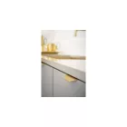 Fogantyú Furnipart BLAZE 2   20mm, alumínium, csiszolt arany