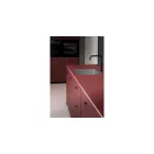 Fogantyú Furnipart PLATO gomb, alumnium, csiszolt matt fekete