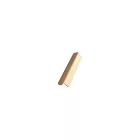 Fogantyú Furnipart FRINGE  160mm, alumínium, csiszolt sárgaréz