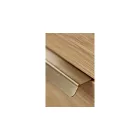 Fogantyú  Furnipart ACCENT  160mm, alumínium, csiszolt sárgaréz