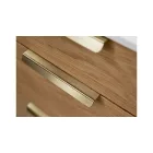 Fogantyú  Furnipart ACCENT  160mm, alumínium, csiszolt sárgaréz