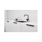 Fogantyú  Furnipart ACCENT  160mm, alumínium, csiszolt fekete