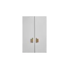 Fogantyú Furnipart ENVELOPE   32mm, alumínium, csiszolt sárgaréz