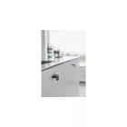Fogantyú Furnipart ENVELOPE   32mm, alumínium, csiszolt fekete