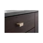 Fogantyú Furnipart ELAN   32mm, alumínium, csiszolt sárgaréz