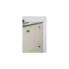 Fogantyú Furnipart ELAN   32mm, alumínium, csiszolt fekete