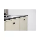 Fogantyú Furnipart ELAN   32mm, alumínium, csiszolt fekete