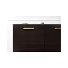 Fogantyú Furnipart ELAN  160mm, alumínium, csiszolt sárgaréz