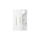 Fogantyú Furnipart ELAN  160-544mm, alumínium, csiszolt sárgaréz