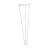 StrongLegs asztal láb TS003, 420mm, fehér fényes