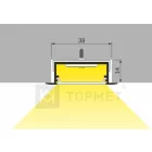 StrongLumio LED-profil Vario30-06 (2m) eloxált alu
