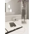 VersaQ  1x 230V, USB A+C 5V fekete, Schuko