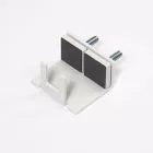 VersaQ  1x 230V, USB A+C 5V, Qi vezeték nélküli töltő, fehér, Schuko