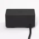 VersaQ  1x 230V, USB A+C 5V, Qi vezeték nélküli töltő, fekete, Schuko