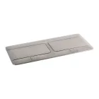 LEGRAND Pop-up dupla, 4x 230V, rozsdamentes acél