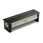 VersaTurn 2x 230V, 1x USB A/C 5V, 2x RJ45, fekete üveg