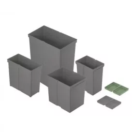   HETTICH 9279390 nádoba 8L pro Pull system, antracit, 152x225x295mm