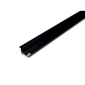 StrongLumio LED profil Diagonal 14, fekete, 3m