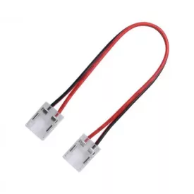   StrongLumio gyorscsatlakozó,  kettő 10mm fehér LED szalag csatlakozásához,150mm