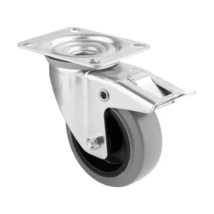 StrongCastors kerék medium duty 100/160 és a fékkel