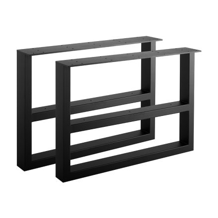 STRONG asztallábazat lineáris, 420x580, fekete