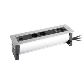   VersaTurn 2x 230V, 1x USB A/C 5V, 1x RJ45, HDMI, nemesacél felület