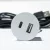 VersaPick, 1x USB A/C, kerek, matt fehér RAL 9003