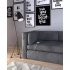 VersaPick, 1x USB A/C, ovális, rozsdamentes acél