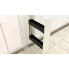 KES 002140 K-Line dupla kosár 150mm 90° 3D antracit