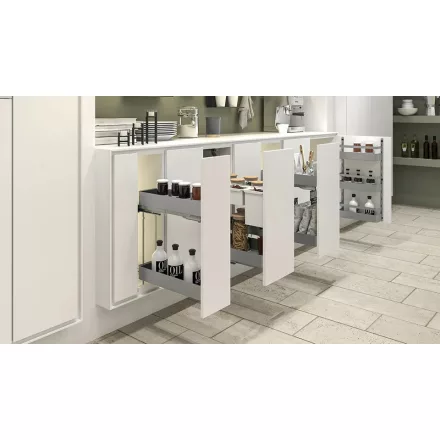 KES 002142 K-Line dupla kosár 300mm ezüst