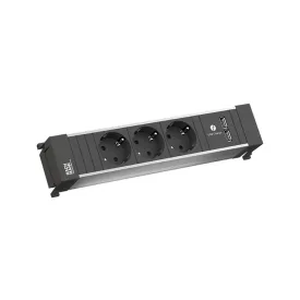   BACHMANN 916.173 rész 3x 230V schuko + USB A 15W aljzat 3x 230V schuko + USB A 1