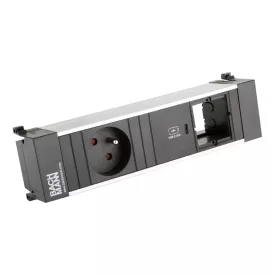   BACHMANN 916.529 dugaszolóegység 1x 230V + USB C 30W + 1x ingyenes mod