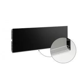   SCILM szokli lábazati takaró előlap 120 mm (2m), fekete matt