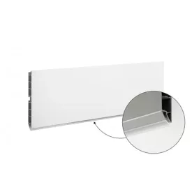   SCILM szokli lábazati takaró előlap 120 mm (2m), fehér matt