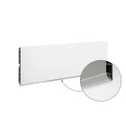 SCILM szokli lábazati takaró előlap 150 mm (4m), fehér matt