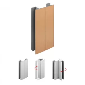 SCILM csatlakozó flexi 150 mm, csiszolt réz