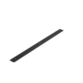 Munkalap végzáró matt fekete 38mm, 600mm hossz, bal