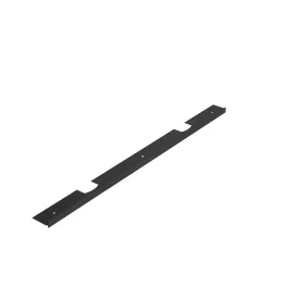   Munkalap toldó, 600mm, matt fekete, 38mm, J/B, "0" radius