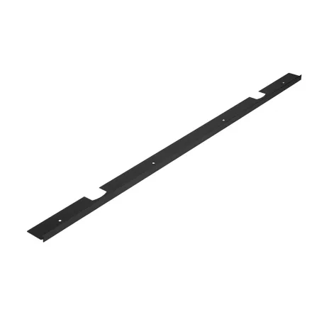Munkalap toldó, 900mm, matt fekete, 38mm, J/B, "0" radius