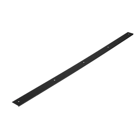 Munkalap végzáró, matt fekete, 900mm, 38mm, J, "0" radius