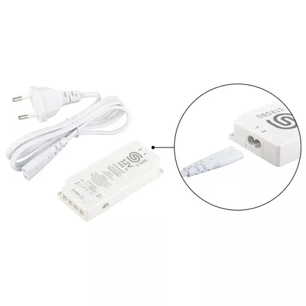 StrongLumio Transzformátor 12V - 24W (4x mini csatlakozó + 1x 3PIN érzékelő)