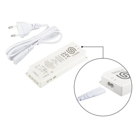 StrongLumio Transzformátor 24V - 36W (6x mini csatlakozó + 1x 3PIN érzékelő)