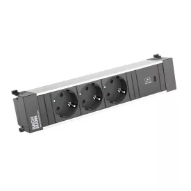   BACHMANN 916.506 zásuvková jednotka 3x 230V schuko + USB C 30W