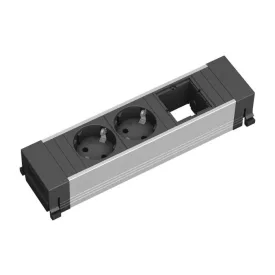   BACHMANN 916.000 zásuvková jednotka 2x 230V Schuko + 1x volný modul