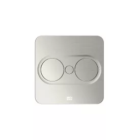   BACHMANN 946.007 Twist 2 čtvercová, 1x zásuvka 230V + USB A/C 22W, nerez