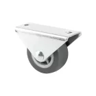 StrongCastors kerék - rögzített, 38 mm, puha futófelület