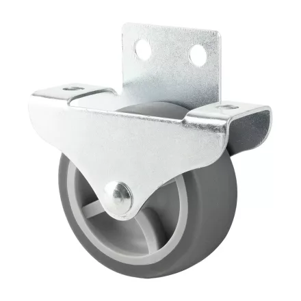 StrongCastors kerék oldalsó rögzítéssel, 50 mm, puha futófelülettel