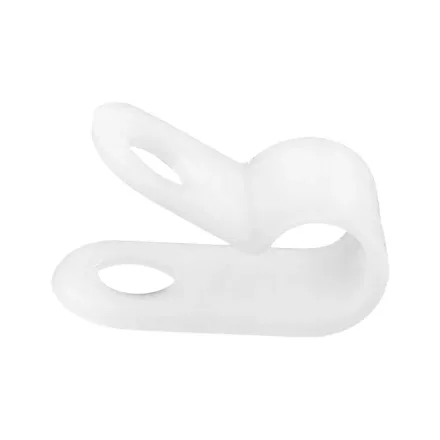 Mini kábeltartó, natúrfehér