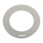 LEGRAND Disq60 süllyesztett aljzat 1x230V, fekete/fém + 2m tápkábel